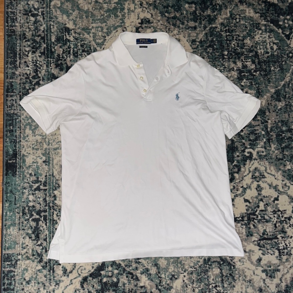 Polo Classic Fit White / size L